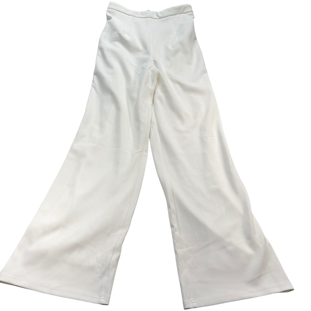 NWT Lulus Flaunt It Like That White One Shoulder Jumpsuit M - Picture 8 of 11